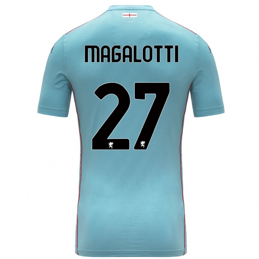 Danxen Kinder Gabriele Magalotti #27 Trikot Blau Grau Torwarttrikot 2025/26 Schweiz