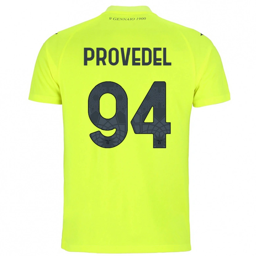 Danxen Kinder Ivan Provedel #94 Trikot Fluoreszierendes Grün Torwarttrikot 2025/26 Schweiz