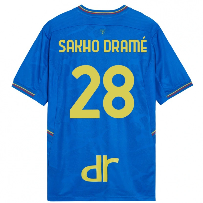 Danxen Kinder Samba Sakho Dramé #28 Trikot Königsblau Braun Torwarttrikot 2025/26 Schweiz