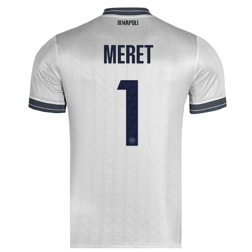 Danxen Kinder Alex Meret #1 Trikot Hellgrau Torwarttrikot 2025/26 Schweiz