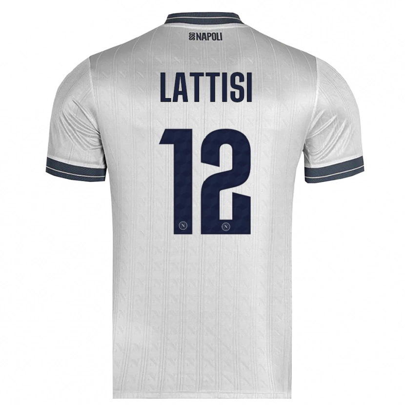 Danxen Kinder Francesco Lattisi #12 Trikot Hellgrau Torwarttrikot 2025/26 Schweiz