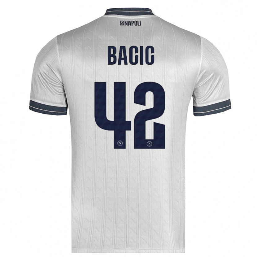 Danxen Kinder Doris Bačić #42 Trikot Hellgrau Torwarttrikot 2025/26 Schweiz