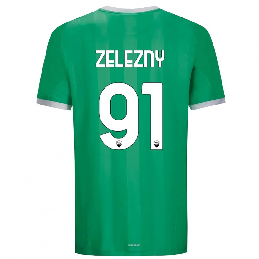 Danxen Kinder Radoslaw Zelezny #91 Trikot Grün Weiß Torwarttrikot 2025/26 Schweiz