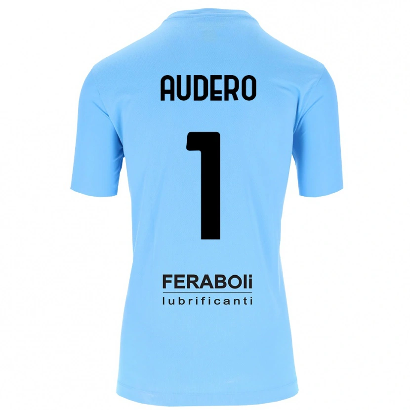 Danxen Kinder Emil Audero #1 Trikot Himmelblau Schwarz Torwarttrikot 2025/26 Schweiz