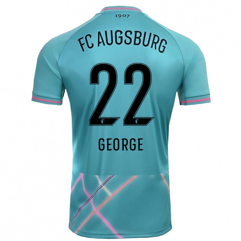 Danxen Kinder Noah George #22 Trikot Hellseegrün Torwarttrikot 2025/26 Schweiz