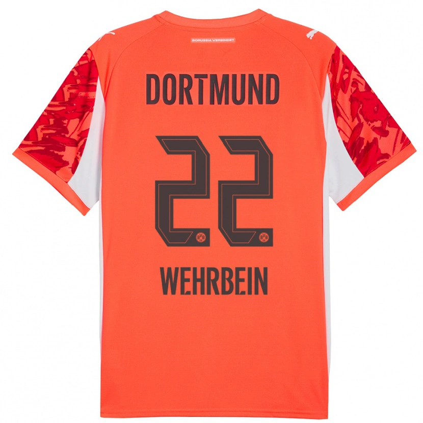 Danxen Kinder Jan-Mattis Wehrbein #22 Trikot Rot Orange Torwarttrikot 2025/26 Schweiz