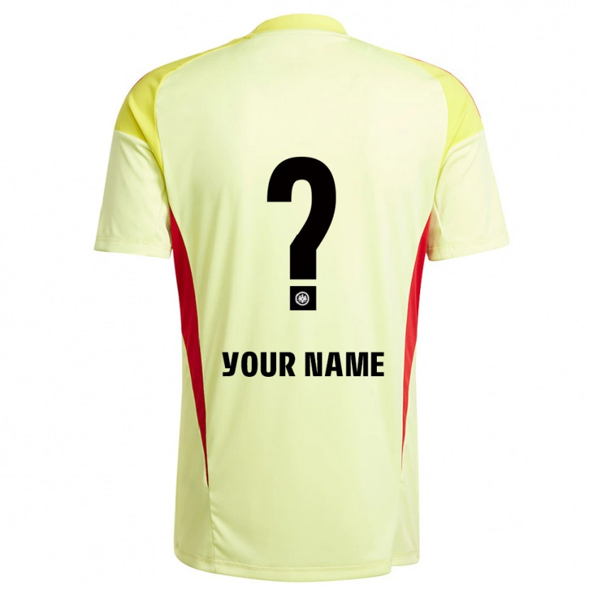 Danxen Kinder Eintracht Frankfurt Trikot Hellgelb Schwarz Torwarttrikot 2025/26 Schweiz