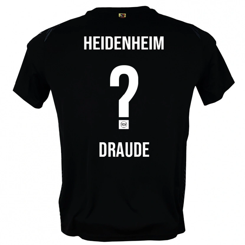 Danxen Kinder Michel Draude #0 Trikot Dunkelgrau Schwarz Torwarttrikot 2025/26 Schweiz