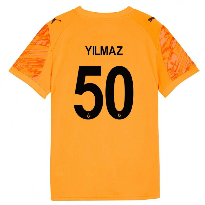 Danxen Kinder Jankat Yılmaz #50 Trikot Dunkles Orange Schwarz Torwarttrikot 2025/26 Schweiz