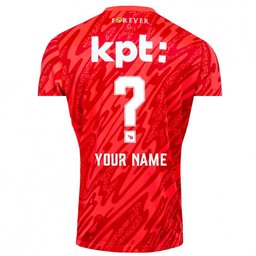 Danxen Kinder BSC Young Boys Trikot Rot Weiß Torwarttrikot 2025/26 Schweiz