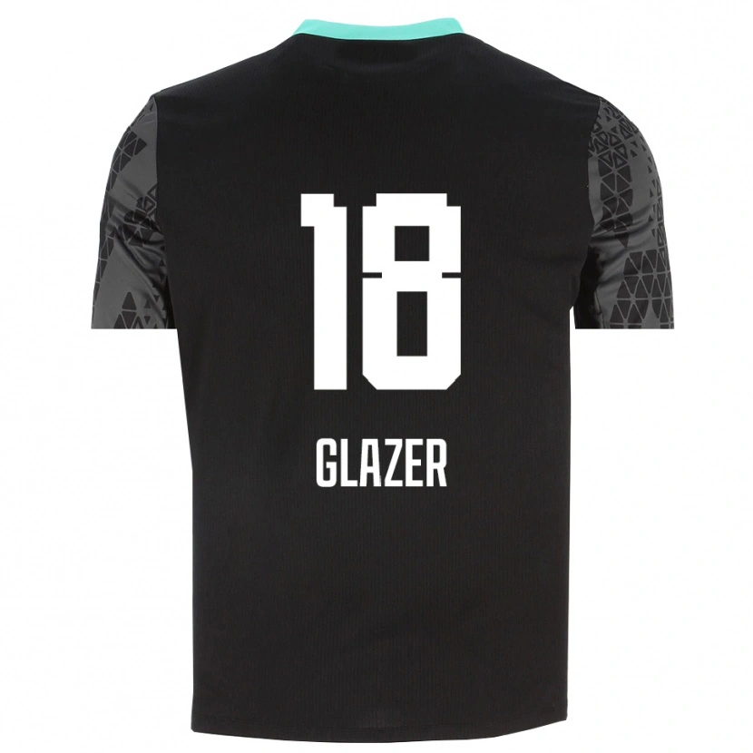 Danxen Kinder Omri Glazer #18 Trikot Dunkelgrau Schwarz Torwarttrikot 2025/26 Schweiz