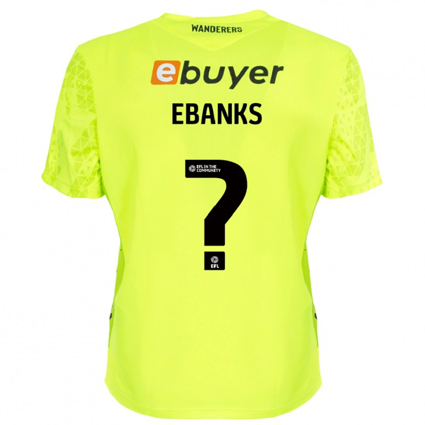 Danxen Kinder Eve Ebanks #0 Trikot Leuchtendes Grün Torwarttrikot 2025/26 Schweiz
