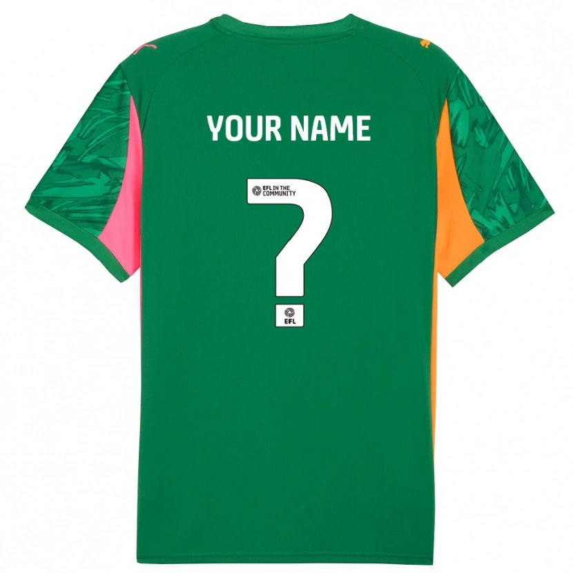 Danxen Kinder Rotherham United Trikot Grün Orange Rosa Torwarttrikot 2025/26 Schweiz