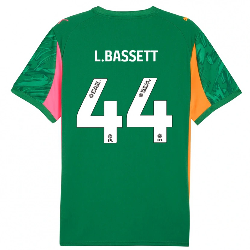 Danxen Kinder Louis Bassett #44 Trikot Grün Orange Rosa Torwarttrikot 2025/26 Schweiz