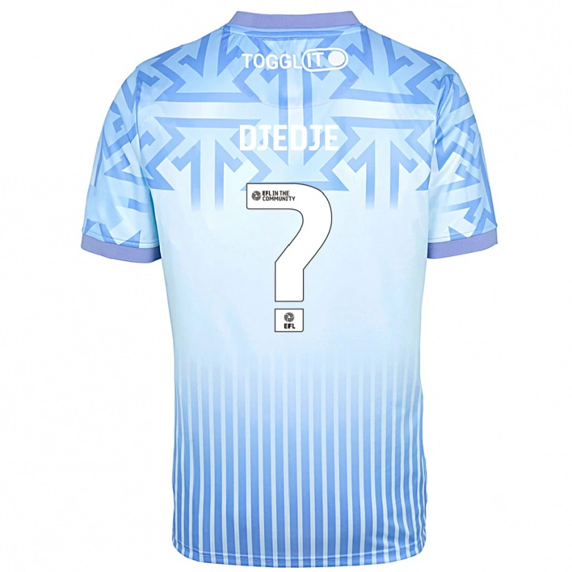 Danxen Kinder Eterne Djedje #0 Trikot Hellblau Weiß Torwarttrikot 2025/26 Schweiz