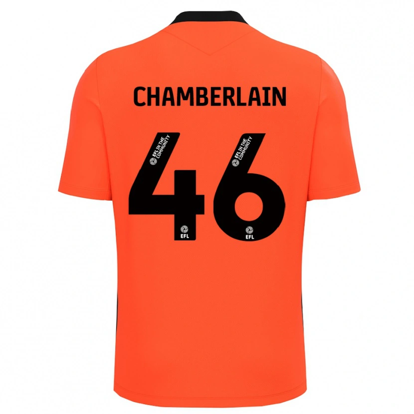 Danxen Kinder Harrison Chamberlain #46 Trikot Rot Schwarz Torwarttrikot 2025/26 Schweiz