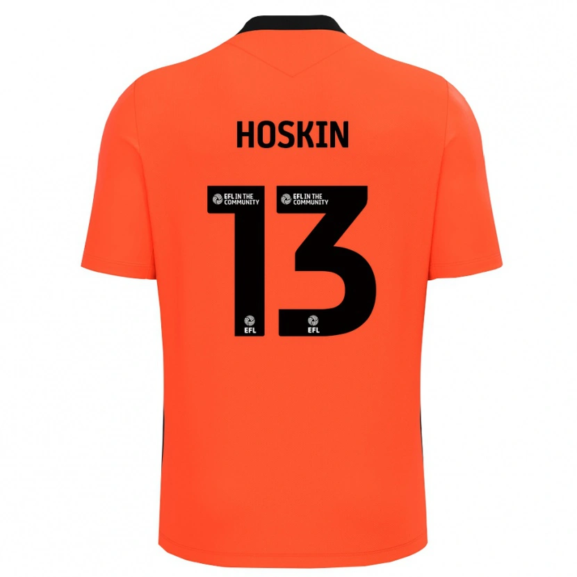 Danxen Kinder Owen Hoskin #13 Trikot Rot Schwarz Torwarttrikot 2025/26 Schweiz