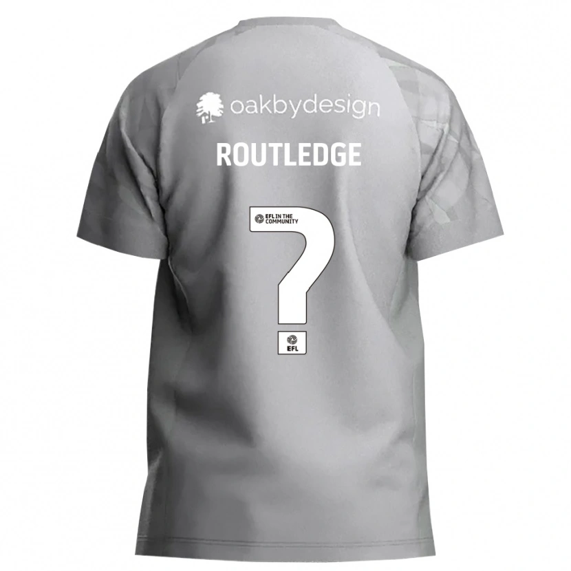 Danxen Kinder Aimee Routledge #0 Trikot Dunkelgrau Torwarttrikot 2025/26 Schweiz