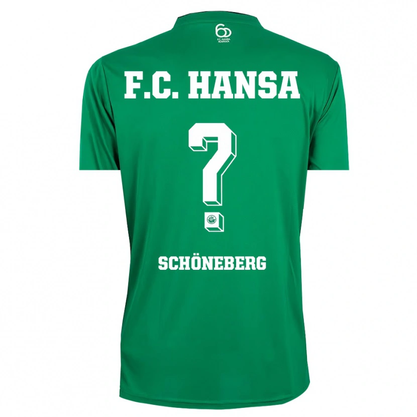 Danxen Kinder Tom Schöneberg #0 Trikot Dunkelgrün Weiß Torwarttrikot 2025/26 Schweiz