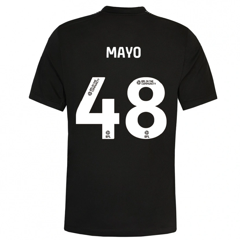 Danxen Kinder Bradley Mayo #48 Trikot Schwarz Weiß Torwarttrikot 2025/26 Schweiz