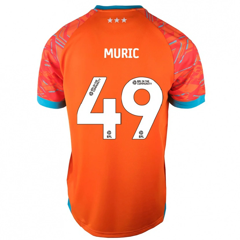 Danxen Kinder Arijanet Muric #49 Trikot Orange Weiß Torwarttrikot 2025/26 Schweiz