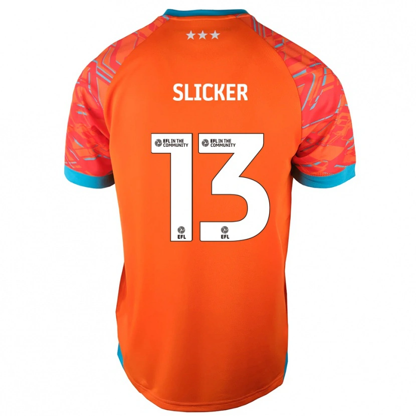 Danxen Kinder Cieran Slicker #13 Trikot Orange Weiß Torwarttrikot 2025/26 Schweiz