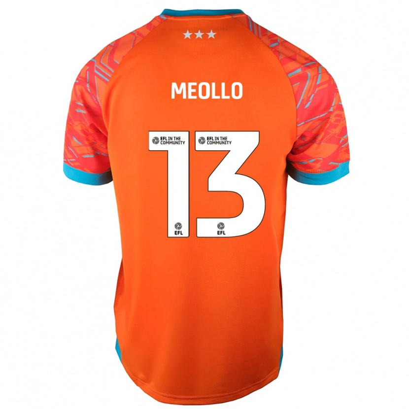 Danxen Kinder Nina Meollo #13 Trikot Orange Weiß Torwarttrikot 2025/26 Schweiz