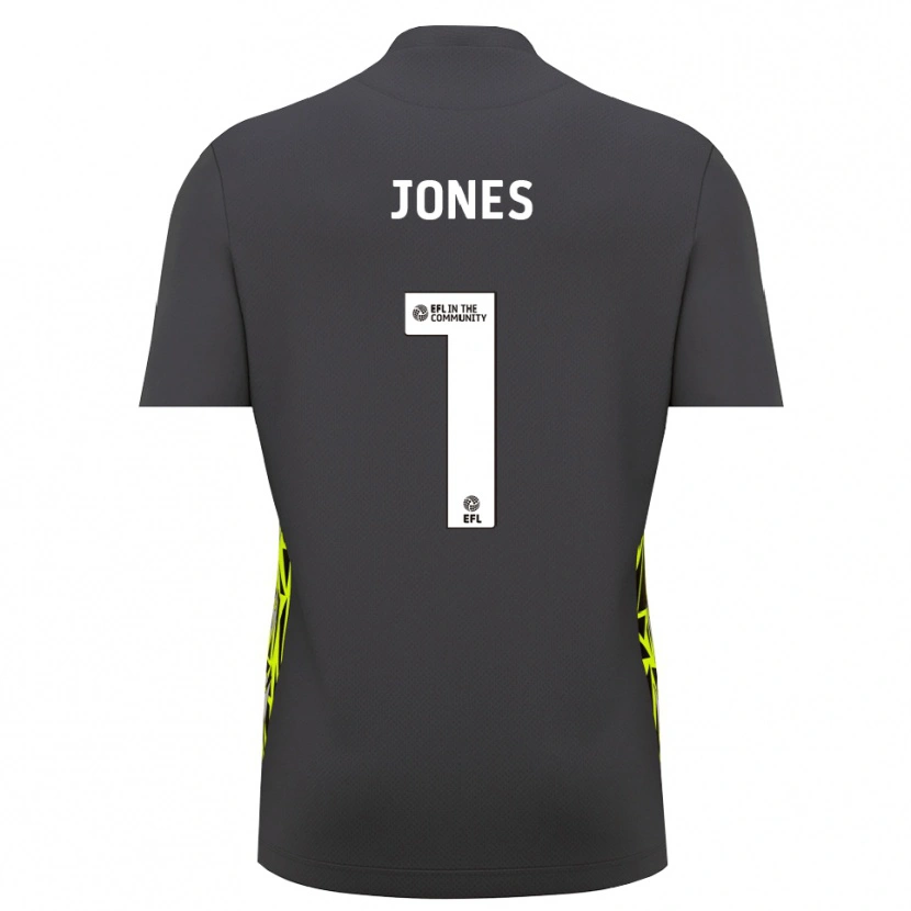 Danxen Kinder Elliott Jones #1 Trikot Grau Waldgrün Torwarttrikot 2025/26 Schweiz