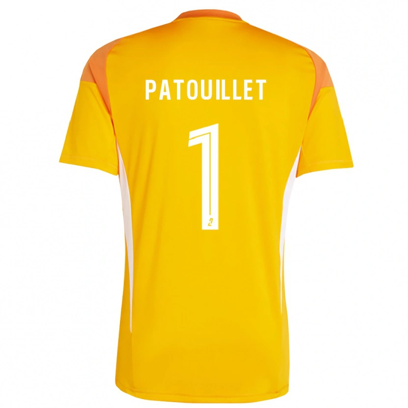 Danxen Kinder Mathieu Patouillet #1 Trikot Orange Rot Torwarttrikot 2025/26 Schweiz