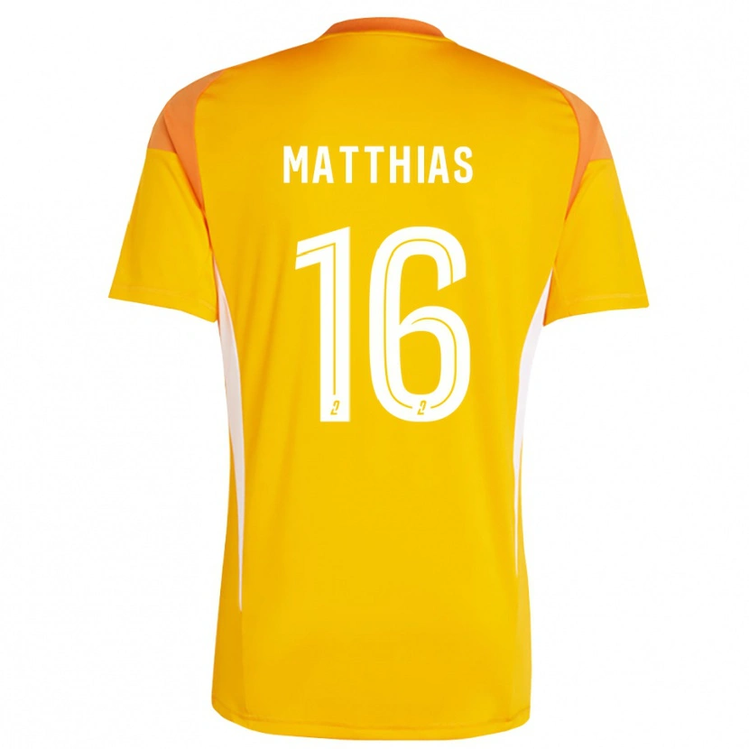 Danxen Kinder Matthias da Silva #16 Trikot Orange Rot Torwarttrikot 2025/26 Schweiz