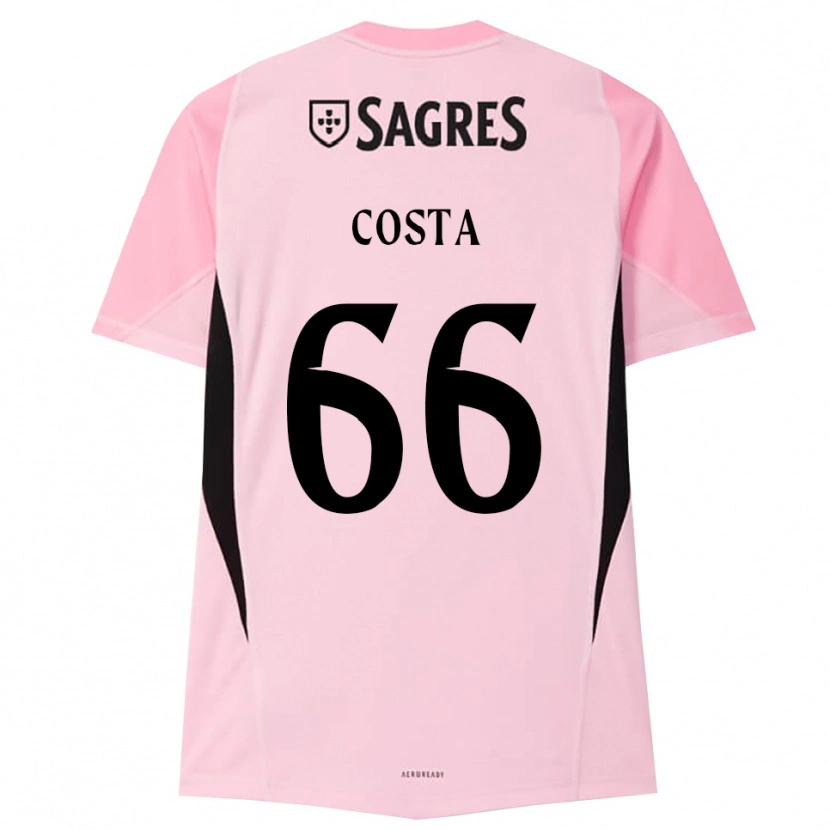 Danxen Kinder Rute Costa #66 Trikot Rosa Schwarz Torwarttrikot 2025/26 Schweiz