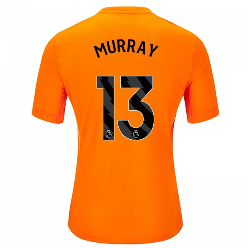 Danxen Kinder Jake Murray #13 Trikot Orange Schwarz Torwarttrikot 2025/26 Schweiz