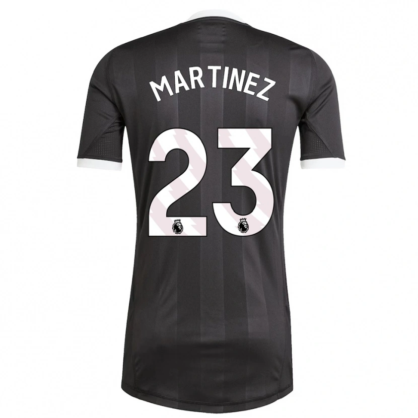 Danxen Kinder Emiliano Martínez #23 Trikot Schwarz Weiß Torwarttrikot 2025/26 Schweiz