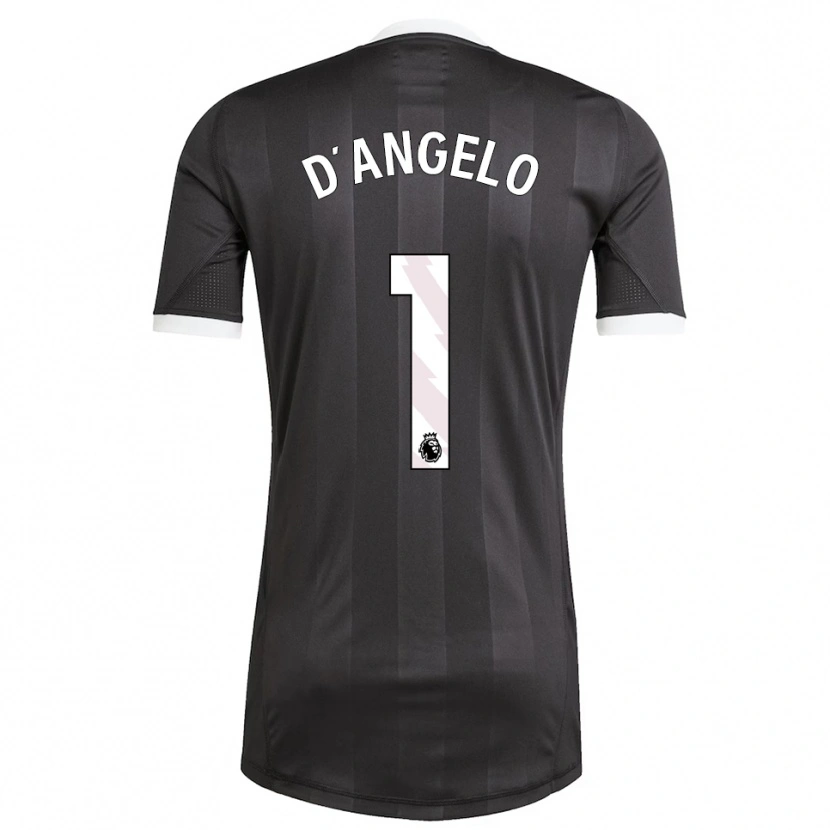 Danxen Kinder Sabrina D'angelo #1 Trikot Schwarz Weiß Torwarttrikot 2025/26 Schweiz