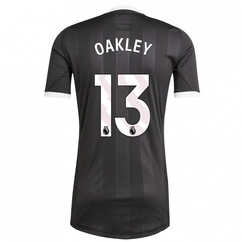 Danxen Kinder Rhys Oakley #13 Trikot Schwarz Weiß Torwarttrikot 2025/26 Schweiz