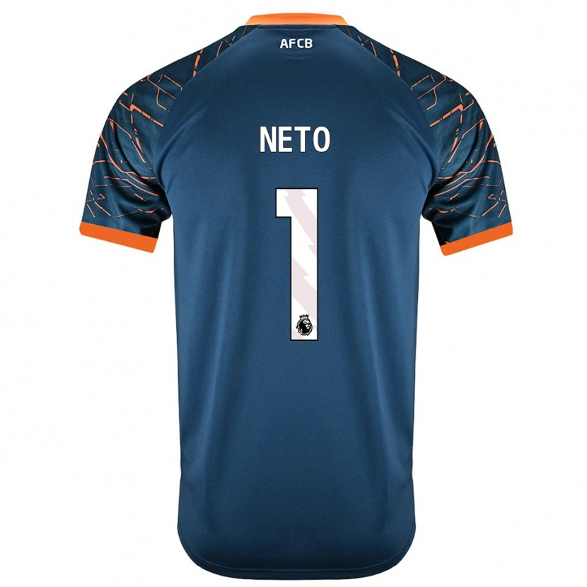 Danxen Kinder Neto #1 Trikot Dunkles Schieferblau Torwarttrikot 2025/26 Schweiz