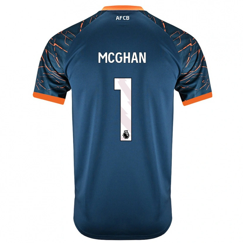 Danxen Kinder Hayden McGhan #1 Trikot Dunkles Schieferblau Torwarttrikot 2025/26 Schweiz