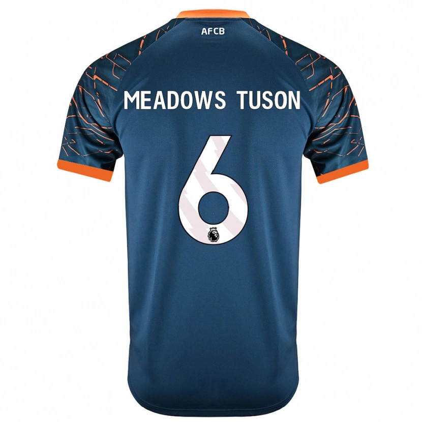 Danxen Kinder Freya Meadows Tuson #6 Trikot Dunkles Schieferblau Torwarttrikot 2025/26 Schweiz