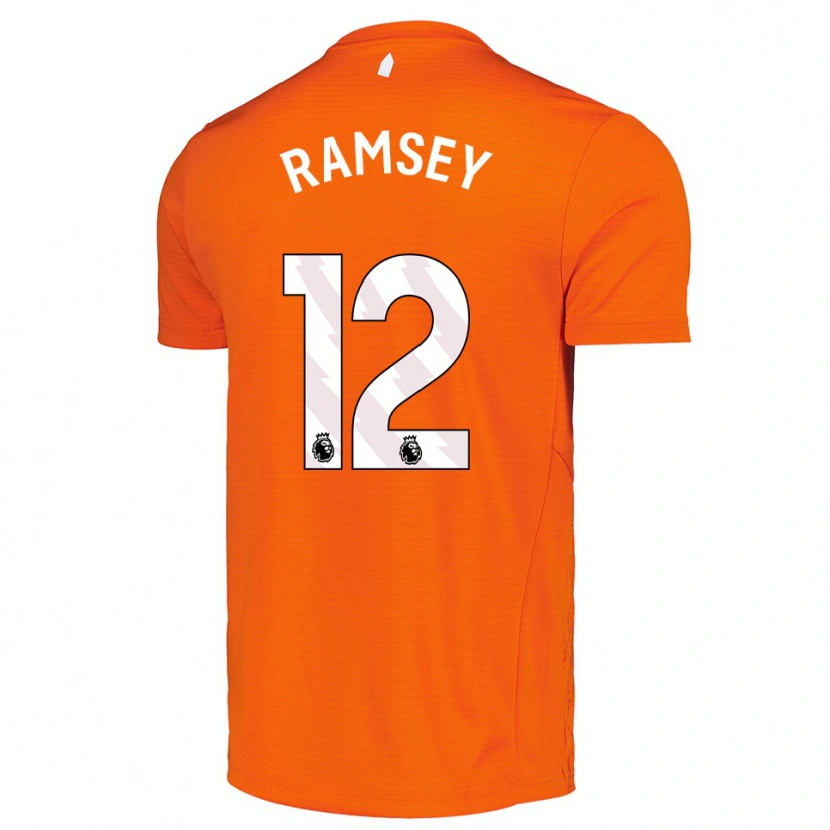 Danxen Kinder Emily Ramsey #12 Trikot Orange Schwarz Torwarttrikot 2025/26 Schweiz