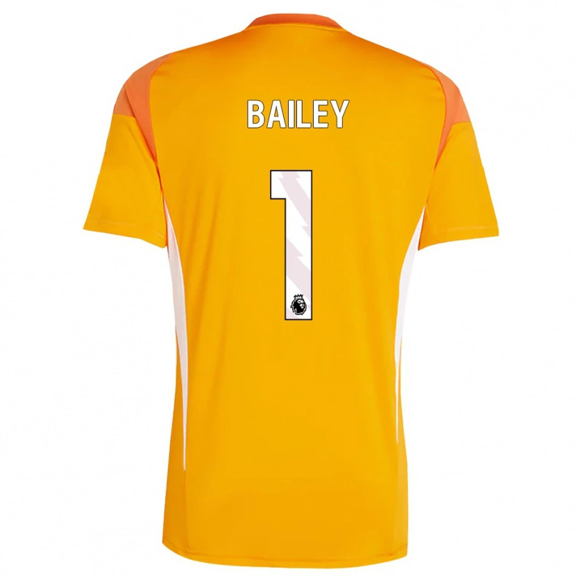 Danxen Kinder Joe Bailey #1 Trikot Orange Weiß Torwarttrikot 2025/26 Schweiz