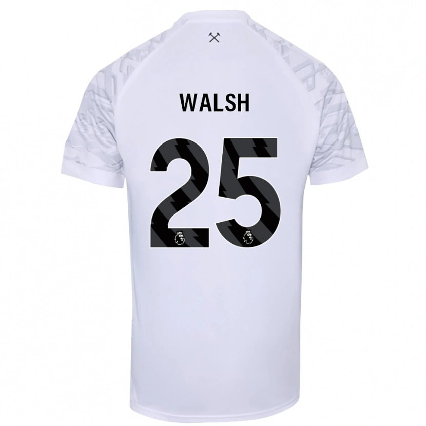 Danxen Kinder Megan Walsh #25 Trikot Schwarz Weiß Torwarttrikot 2025/26 Schweiz
