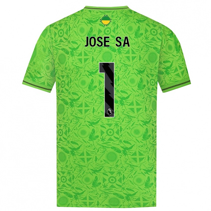 Danxen Kinder José Sá #1 Trikot Grün Schwarz Torwarttrikot 2025/26 Schweiz