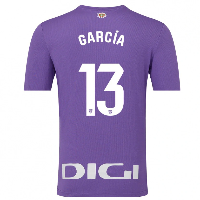 Danxen Kinder Simón García #13 Trikot Violett Weiß Torwarttrikot 2025/26 Schweiz