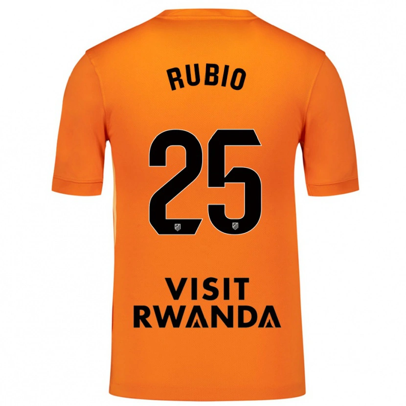 Danxen Kinder Daniel Rubio #25 Trikot Orange Schwarz Torwarttrikot 2025/26 Schweiz