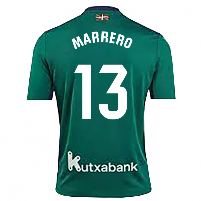 Danxen Kinder Unai Marrero #13 Trikot Marineblau Grün Torwarttrikot 2025/26 Schweiz