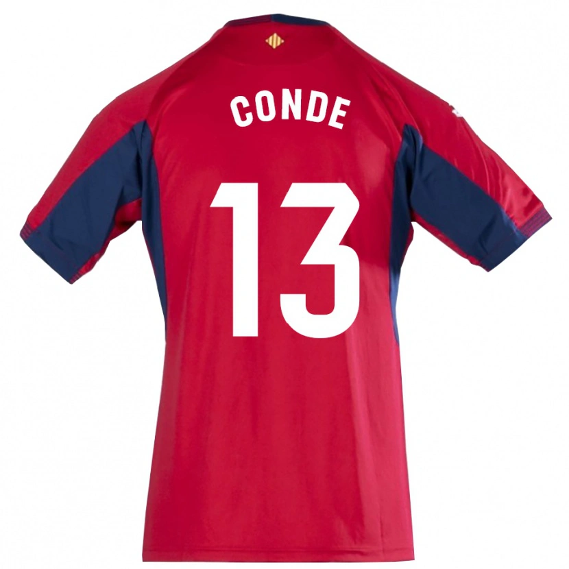 Danxen Kinder Diego Conde #13 Trikot Königsblau Rot Torwarttrikot 2025/26 Schweiz