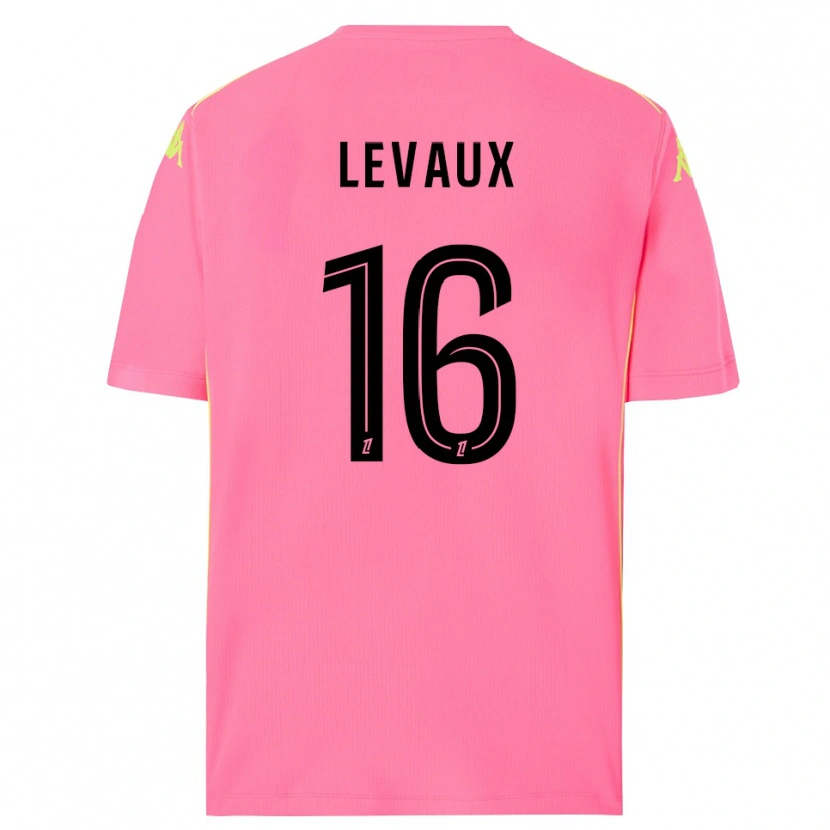 Danxen Kinder Lana Levaux #16 Trikot Knallpink Schwarz Torwarttrikot 2025/26 Schweiz