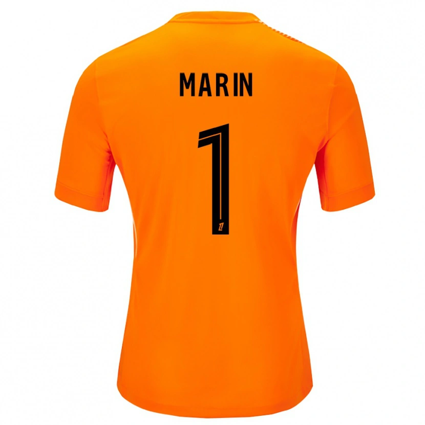 Danxen Kinder Renato Marin #1 Trikot Orange Schwarz Torwarttrikot 2025/26 Schweiz