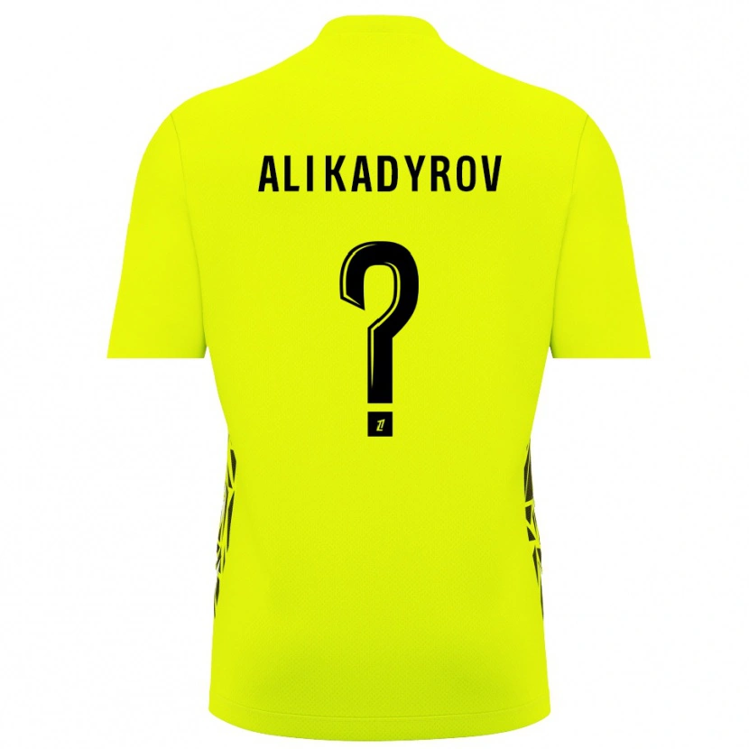 Danxen Kinder Tourpal Ali Kadyrov #0 Trikot Leuchtendes Grün Torwarttrikot 2025/26 Schweiz
