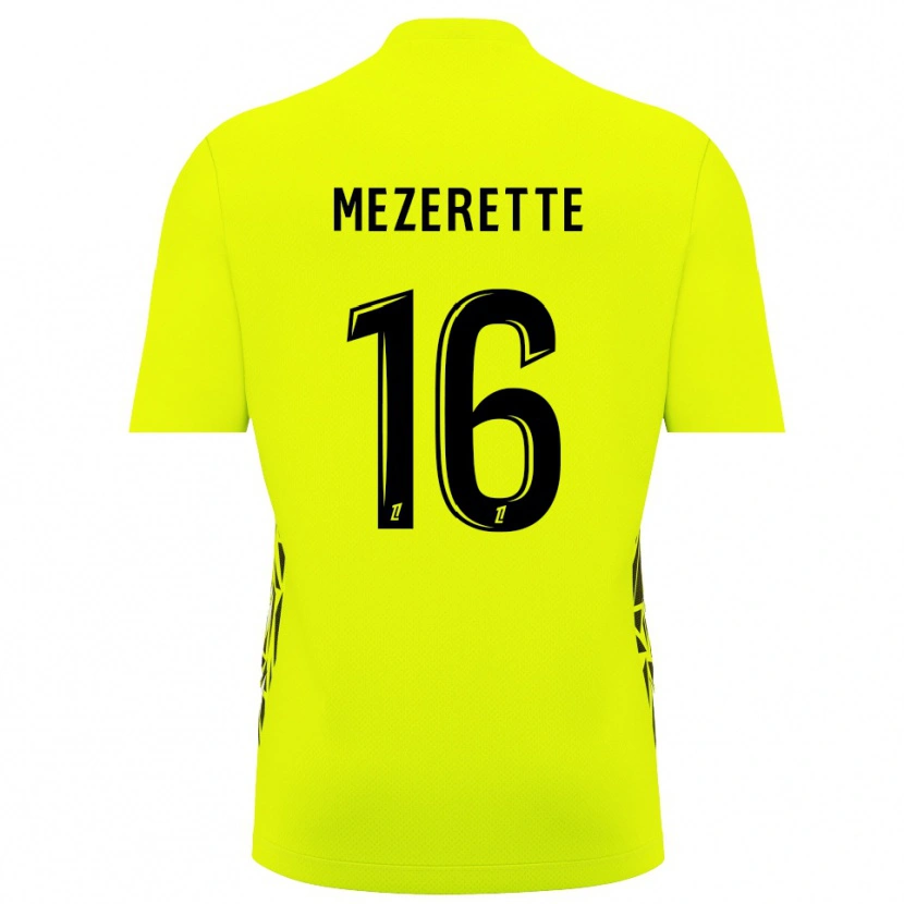 Danxen Kinder Louis Mezerette #16 Trikot Leuchtendes Grün Torwarttrikot 2025/26 Schweiz